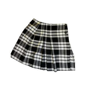 Tracy Evans Women’s Vintage Plaid Pleated Skirt Size 7 (S) Y2K Academia Preppy